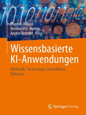 cover image of Wissensbasierte KI-Anwendungen